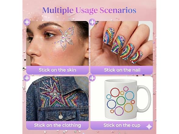 QIZUHIUN Bedazzler Kit with Rhinestones