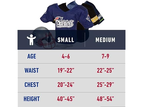 CHICAGO BEARS Deluxe Youth Uniform Set (S)