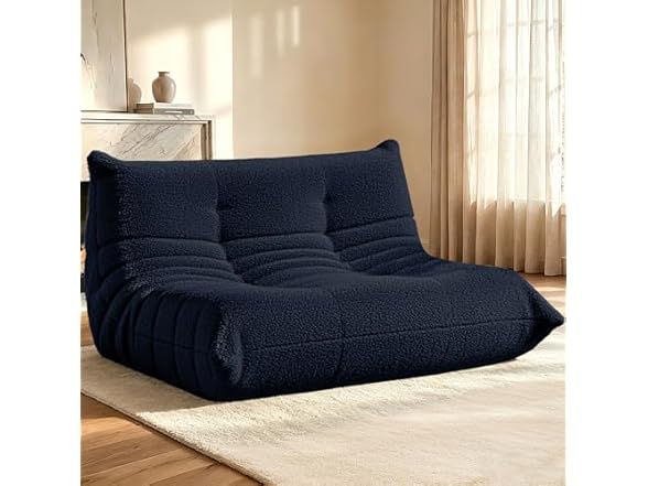 Navy Blue Loveseat