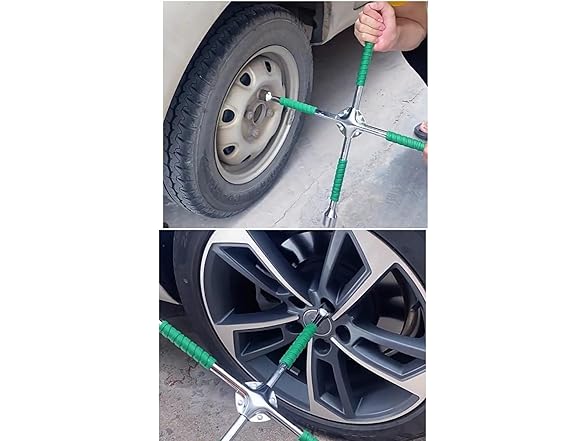 Heavy Duty 4 way Lug Wrench