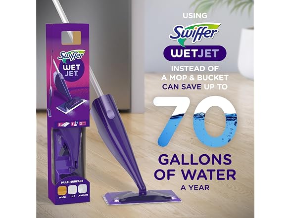 Procter & Gamble Wetjet Mop Starter Kit