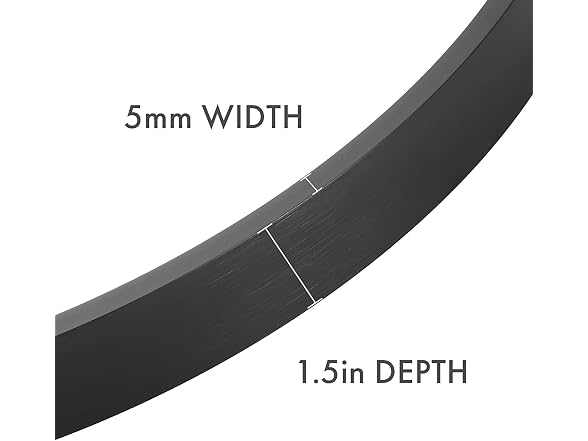 Black Round Bathroom Mirror Circle Wall