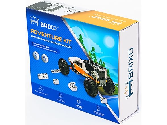 DAKOTT Conductive Chrome-Plated Building Bricks Kit