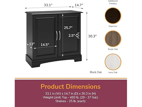 Flipper by Ollie & Hutch Harbor 29-37 Gallon Stand