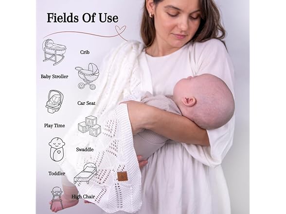 Little Dedi Hypoallergenic Baby Blanket