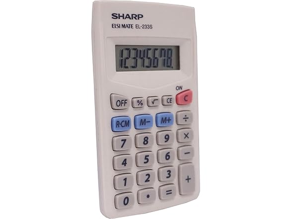 Sharp EL233SB Standard Function Calculator