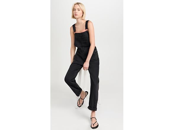 Free People Women (XL) Ziggy Overalls