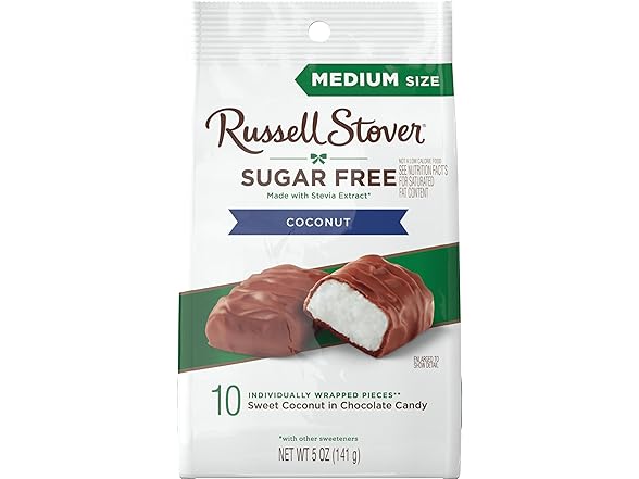 Russell Stover SF Coconut in Choc 5oz