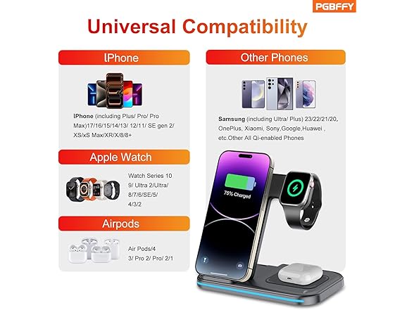 3 in 1 Charging Station