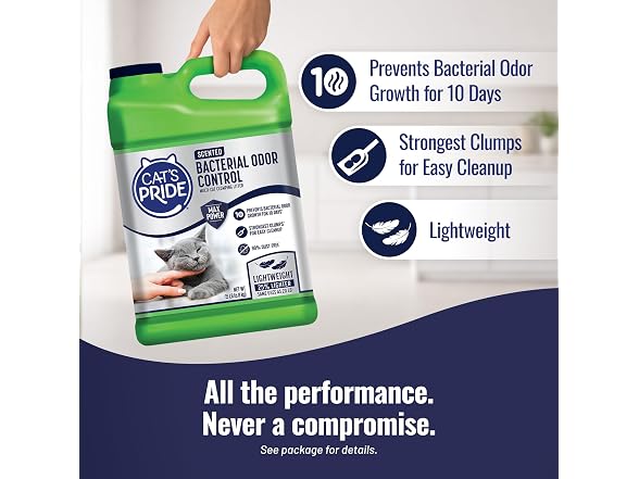 Cat's Pride Cat's Pride Max Power: Bacterial Odor