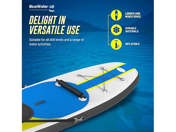 Blue Water Toys Portable Inflatable Cros