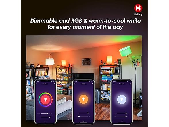 helloify GU10 LED Smart, 2 Pk