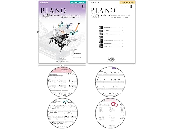 Piano Adventures Level 3B Learning Set