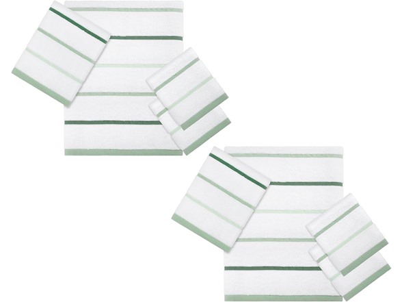 IZOD Towel Set, Plush Ringspun Cotton Blend 4-Pc