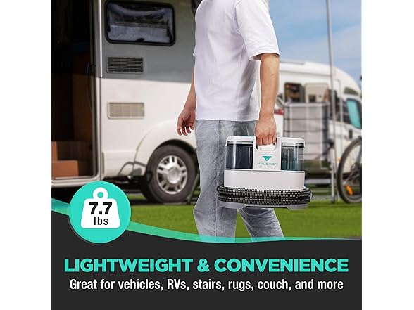 HAUSHOF Cordless Carpet Cleaner