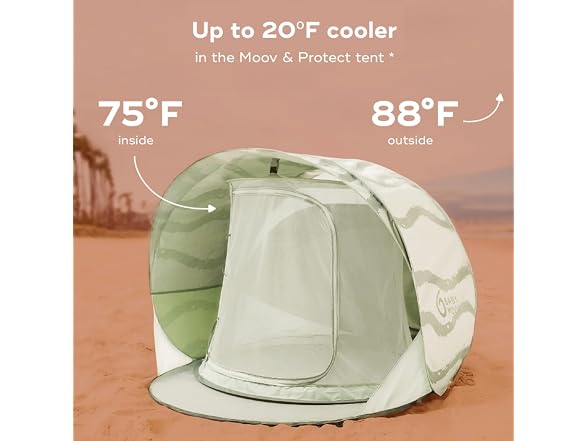Babymoov Moov & Protect Anti-UV Cooling Beach Tent