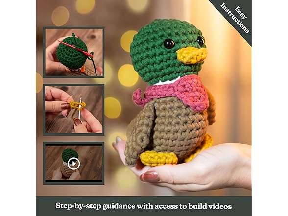 Amigurumi Crochet Kit for Beginners Adul