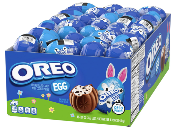 OREO Creme Filled Candy Easter Egg, 48-Eggs
