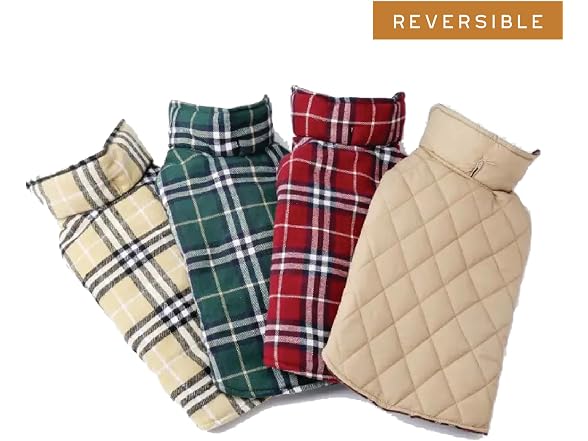 Newbury Waterproof Reversible Warm Dog Winte