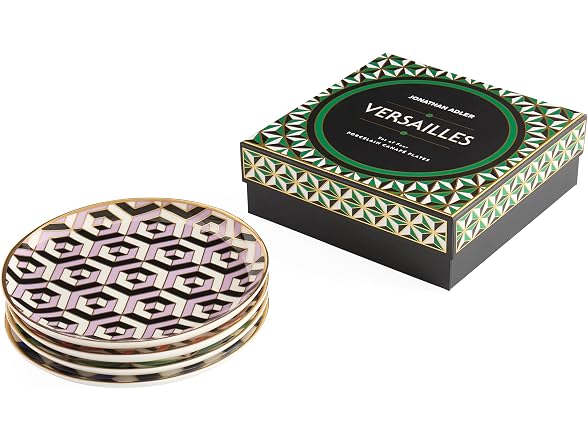Jonathan Adler Versailles Small Plate Set