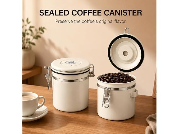 MEGAWISE EGAWISE Coffee Canister, 1.5L 