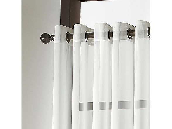 Curtainworks 59x144" Sheer Grommet Panel