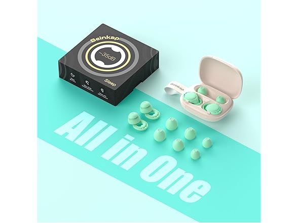Beinkap Sleep Ear Plugs Green 6pr