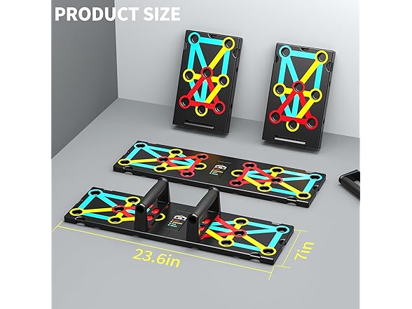 Push Up Board Exercise & Fitness