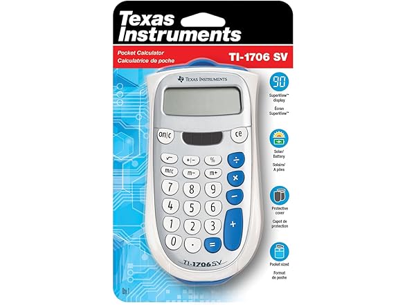 Texas Instruments Standard Function Calculator