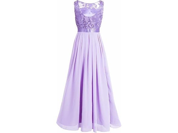 IEFiEL Women (4) Summer Wedding Dress Lavender