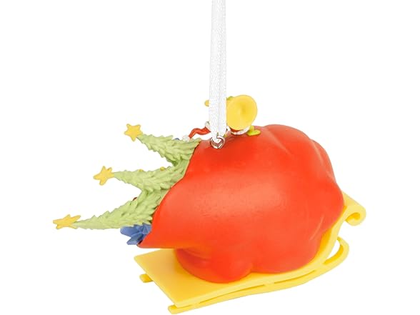 Hallmark Grinch on Sleigh Ornament