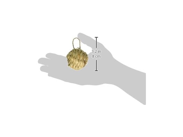 Ware Manufacturing Sisal All Natural Pet Chew Ball, Mini