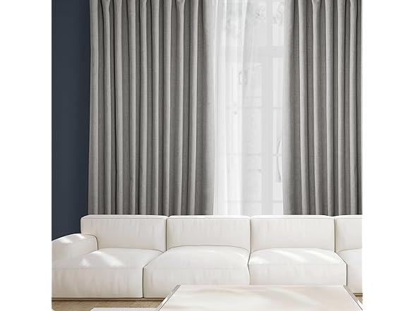 HPD Half Price Drapes - Faux Linen Curtains