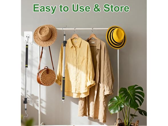 Krimeely Telescoping Clothes Reach Pole