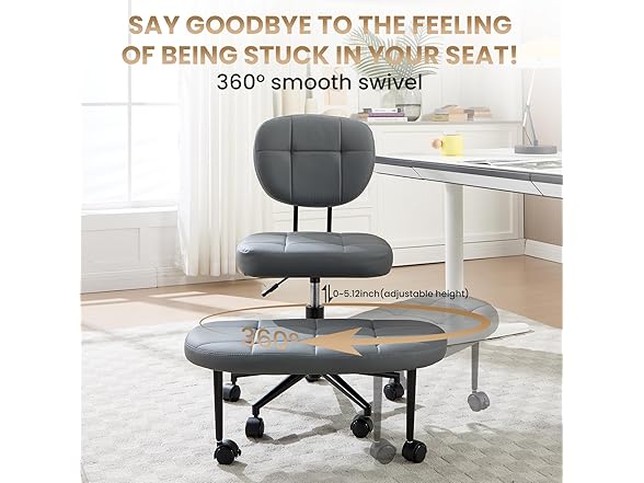 CHAIRMATE Cross Legged Office Chair