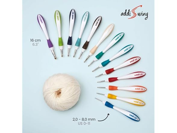 addi Swing Crochet Hooks 5.50mm