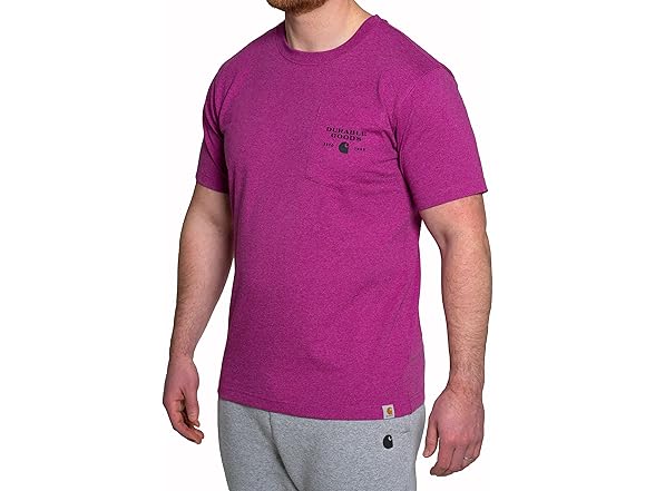 Carhartt Logo Tee (XL) Magenta