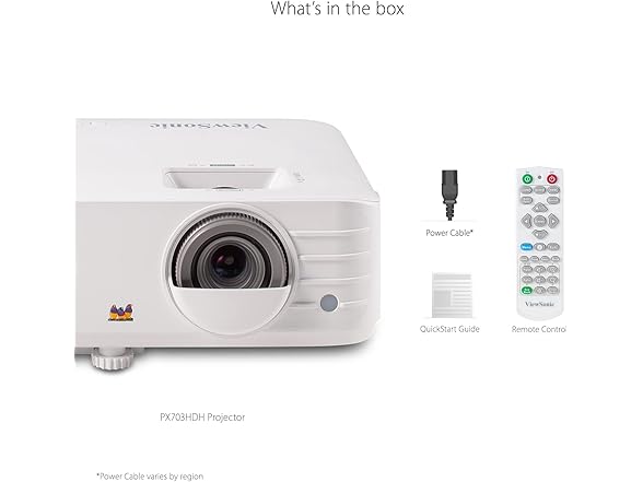 (NEW) ViewSonic PX703HDH 1080p Projector