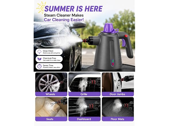 Ealloo Handheld Steam Cleaner