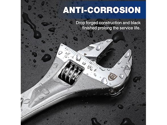 WORKPRO 2pc Black Wrench Set