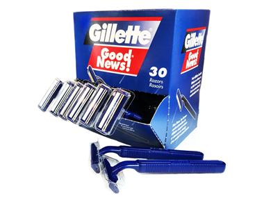 $17.99, Was $29.99, 40% Off! 30 Pack: Gillette Good News! Disposable dealfomo