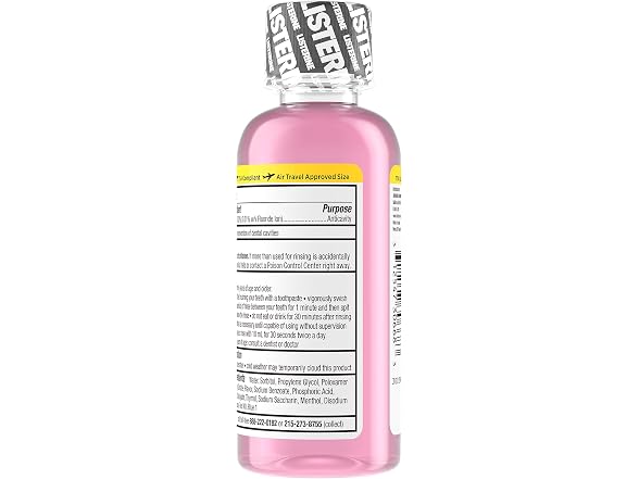 Listerine Total Care Zero Mouthwash 3.2 oz