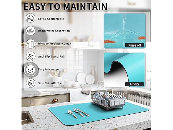 HotLive Dish Drying Mat