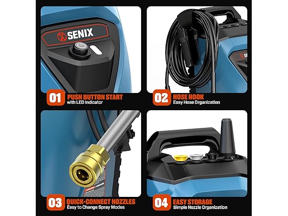 2000 PSI Electric Pressure Washer