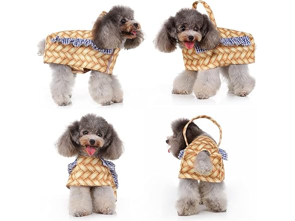 Basket Dog Costume Halloween Costumes Small - Gallery 6