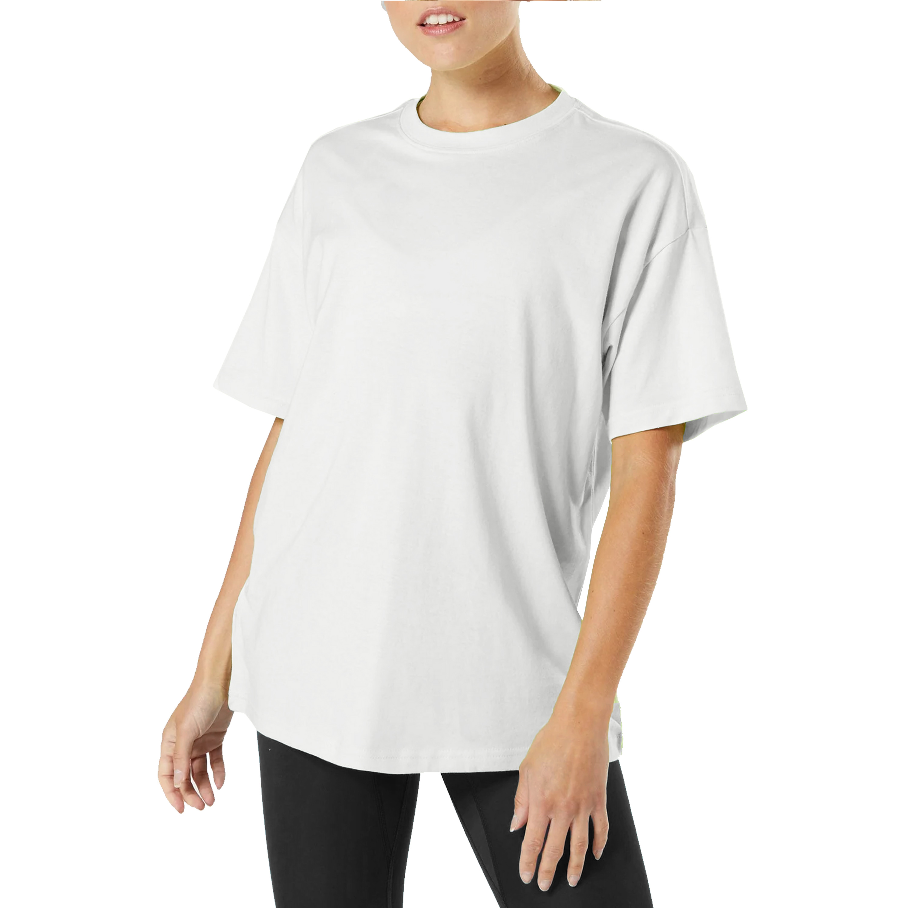 3Pk Womens S/S Loose Fit Crew Tee - Gallery 17