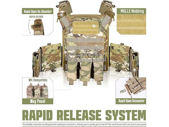 GFIRE Tactical Vest