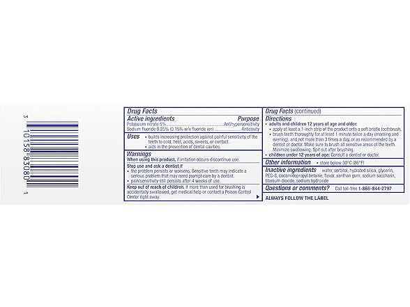 Sensodyne Pronamel Fresh Breath 4oz 4pk
