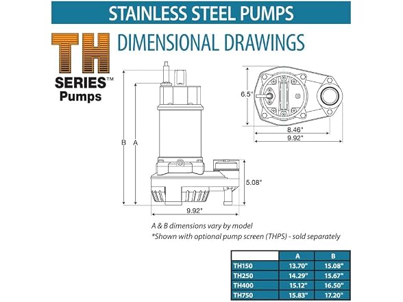 EasyPro Stainless Steel Submersible