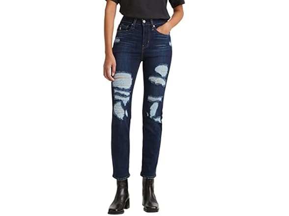 Levi's Women 724 High Rise Straight Jeans